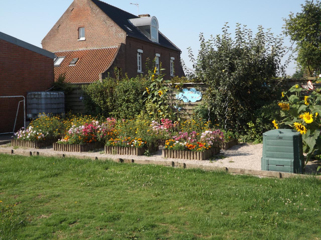 le jardin de l'école Marcel Pagnol