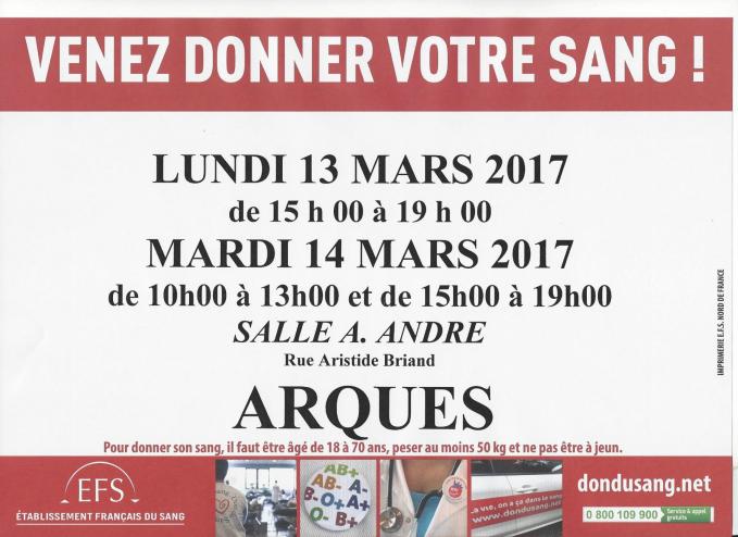 Affiche 13 et 14mars 2017