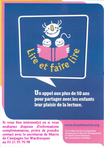 Affiche lire et faire lire2