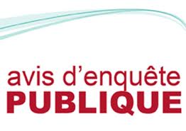 Avis enquete publique