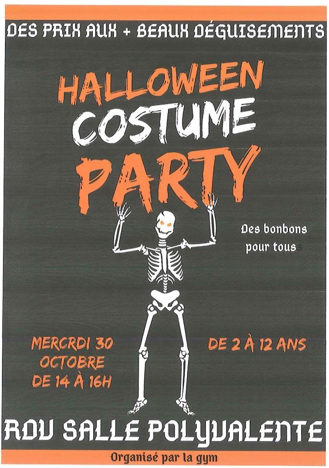 Halloween costume party