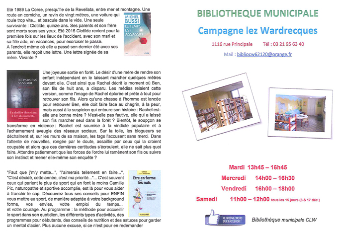 Info bibliotheque