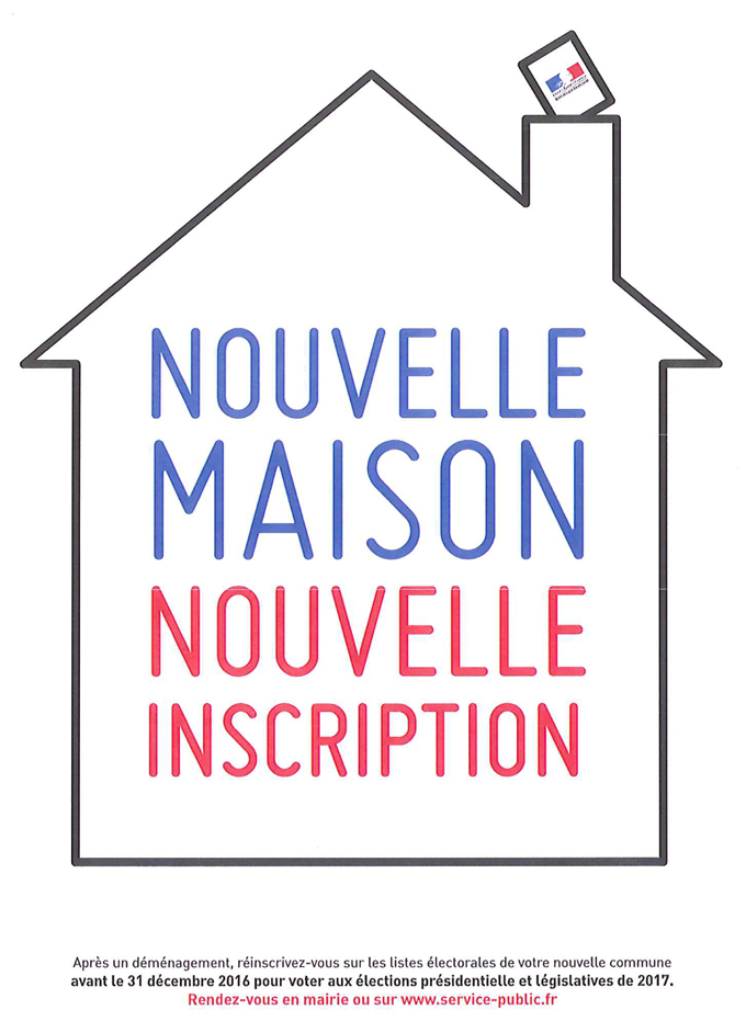 Inscription liste electorale