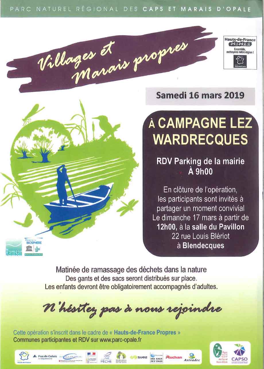 Marais propres campagne