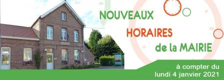 Nouveaux horaires 1