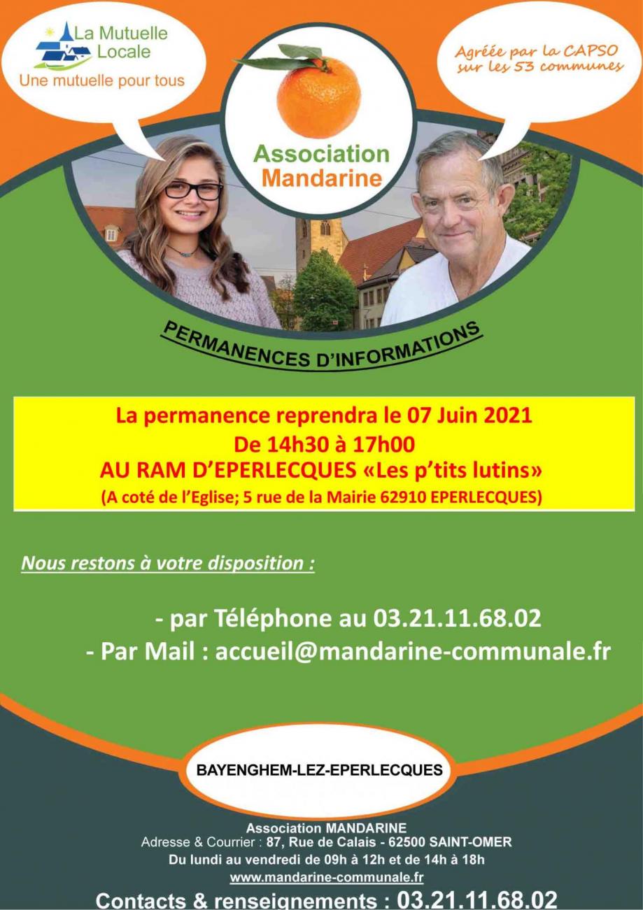 Permanences juin 2021