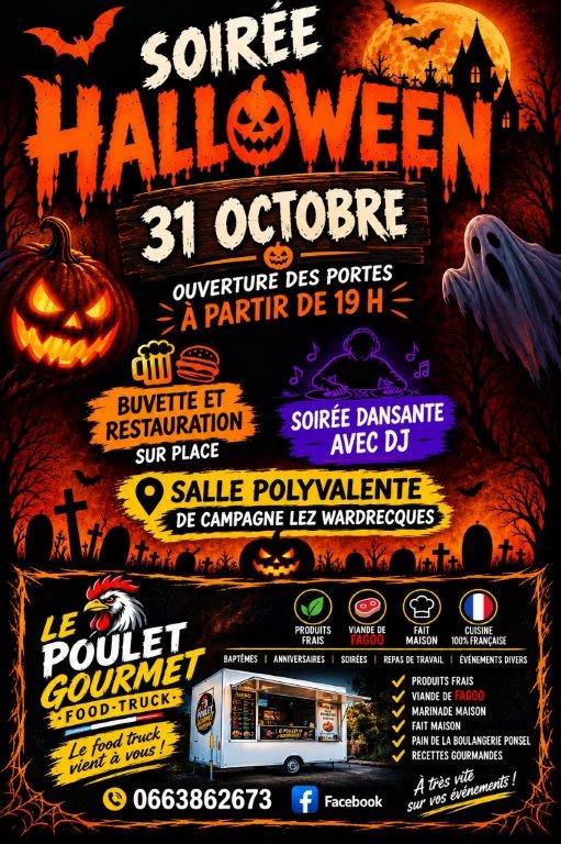 Soiree halloween et food truck 1