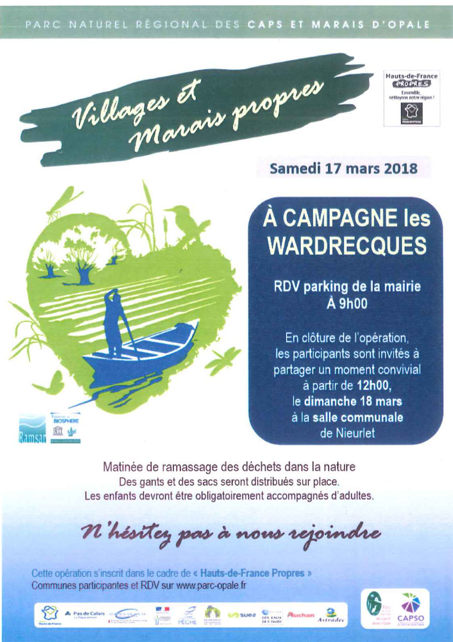 Village propre campagne