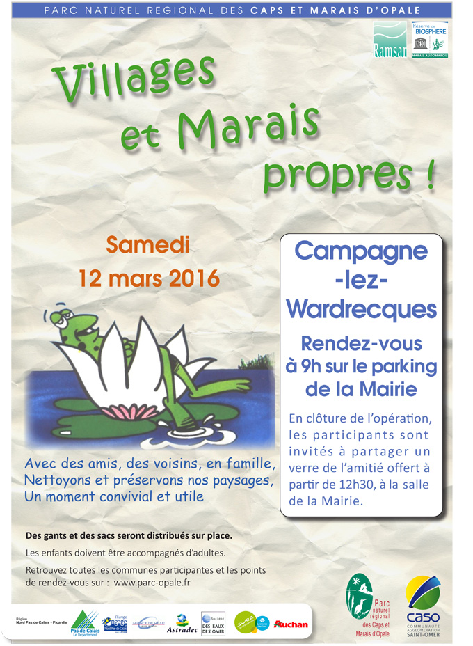 Villages et marais propres